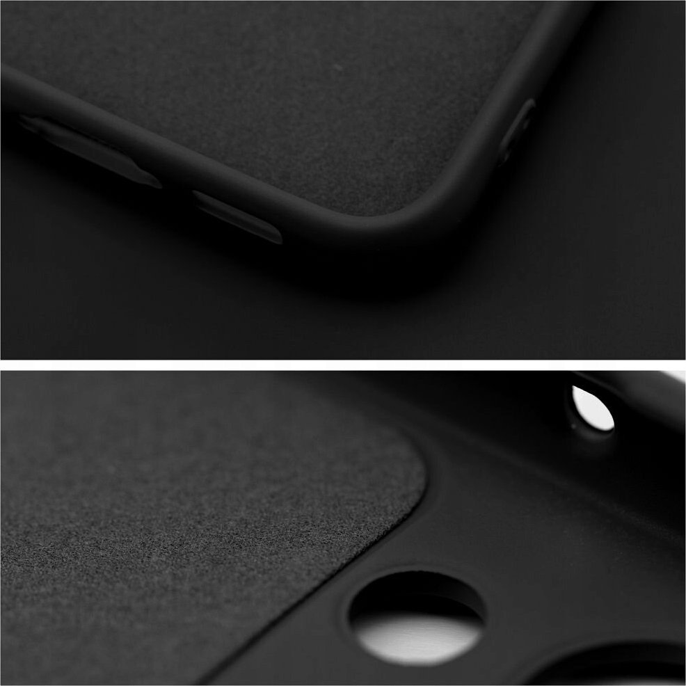 Mbulesë silikoni për telefon Samsung Galaxy A15 5G A15 4G, e zezë