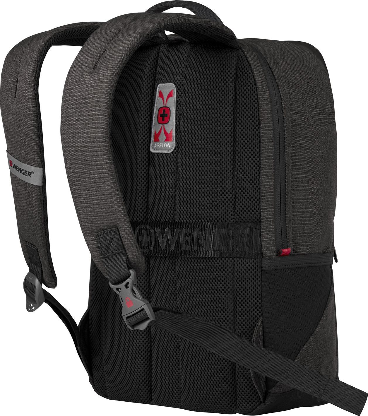 Shpinore Wenger MX Reload 14", për laptop, e zezë