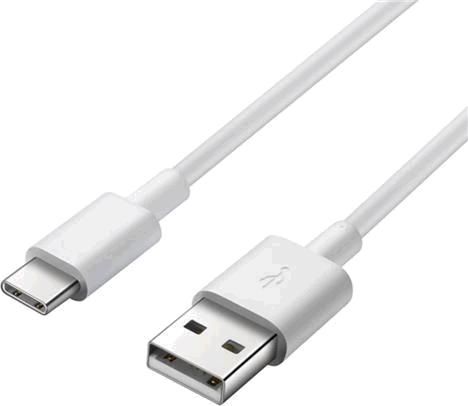 Kabllo PremiumCord USB-A - USB-C, 0.5m, e bardhë