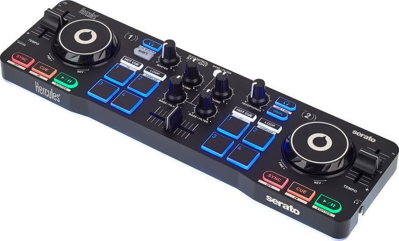 Kontrollues DJ Hercules DJControl Starlight, Serato DJ Lite, RGB, i zi