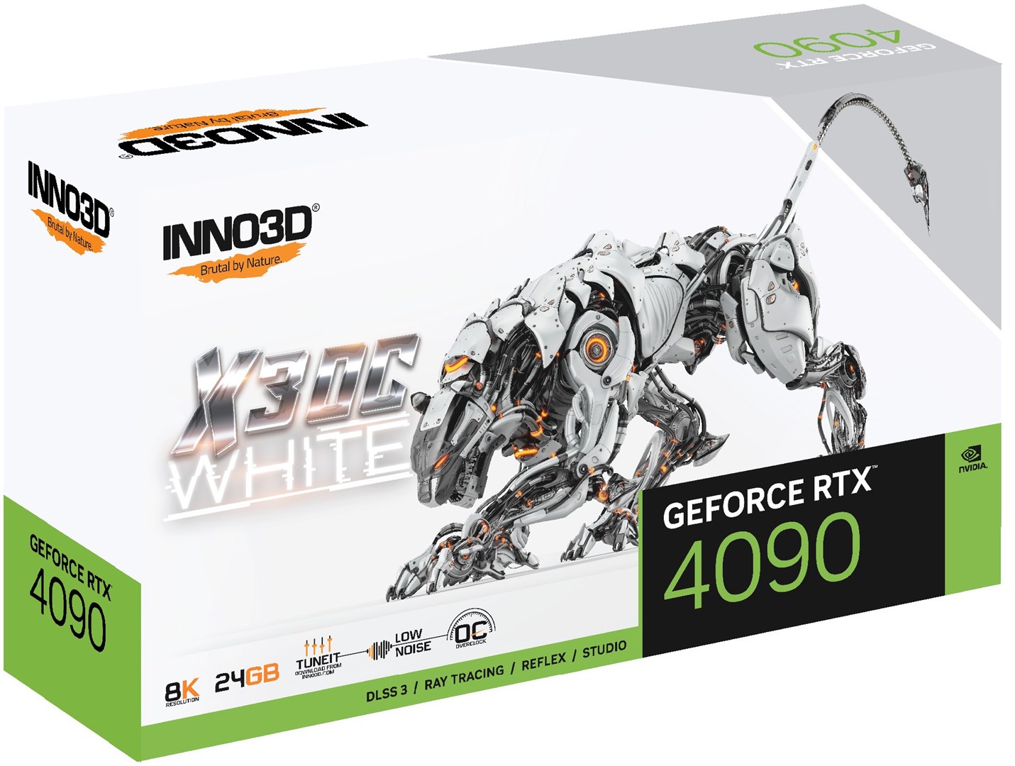 Kartë grafike Inno3D NVIDIA GeForce RTX 4090, OC, 24 GB GDDR6X