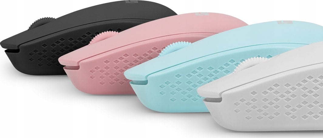 Maus NATEC STORK, Bluetooth dhe USB, 1600 DPI, rozë