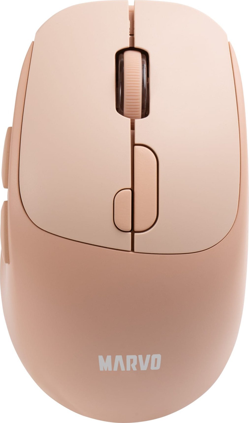 Maus wireless Marvo M809W, 1600 DPI, Bluetooth, pastel portokalli