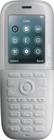Telefon pa tela DECT Poly Rove 40, IP, me Microban, i zi