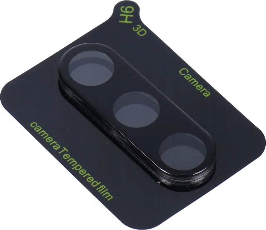 Mbrojtës kamere Tempered Glass 5D për Samsung Galaxy A54, xham i fortë, ngjitje e plotë, i zi