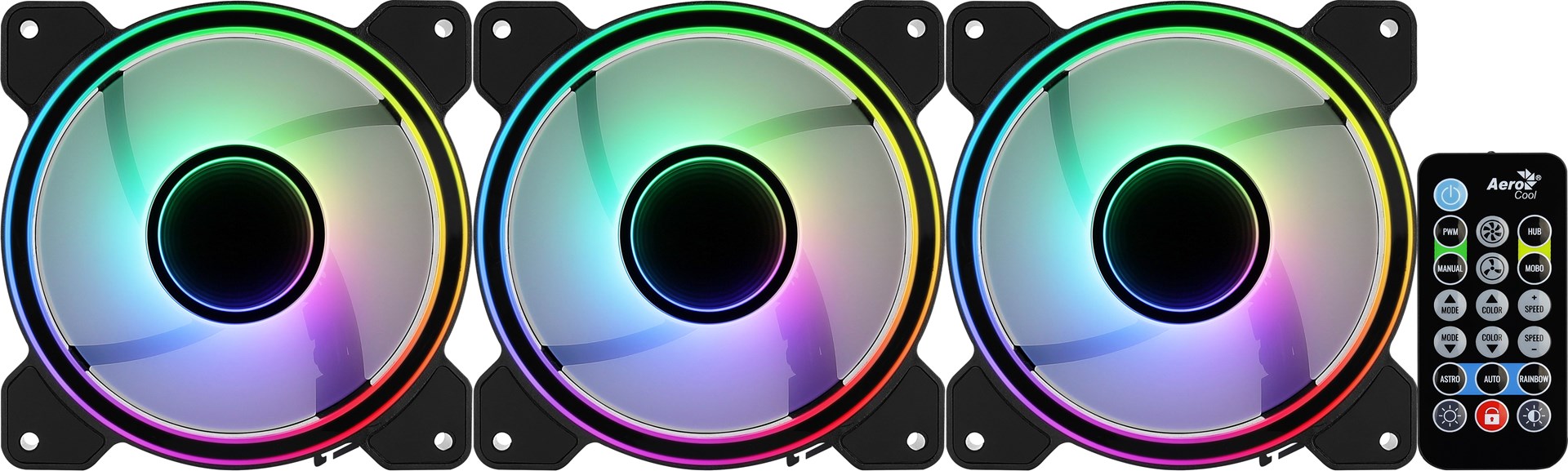 Ftohës Aerocool Mirage 12 ARGB Pro, 12 cm, i zi