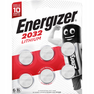Bateri guaskë Energizer CR2032, 3V, litium, 6 copë