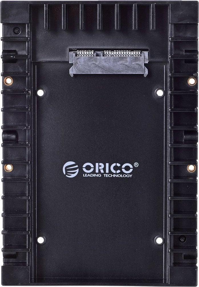 Adapter montues për disk Orico 1125SS V1, për disk 2.5" në slot 3.5", i zi