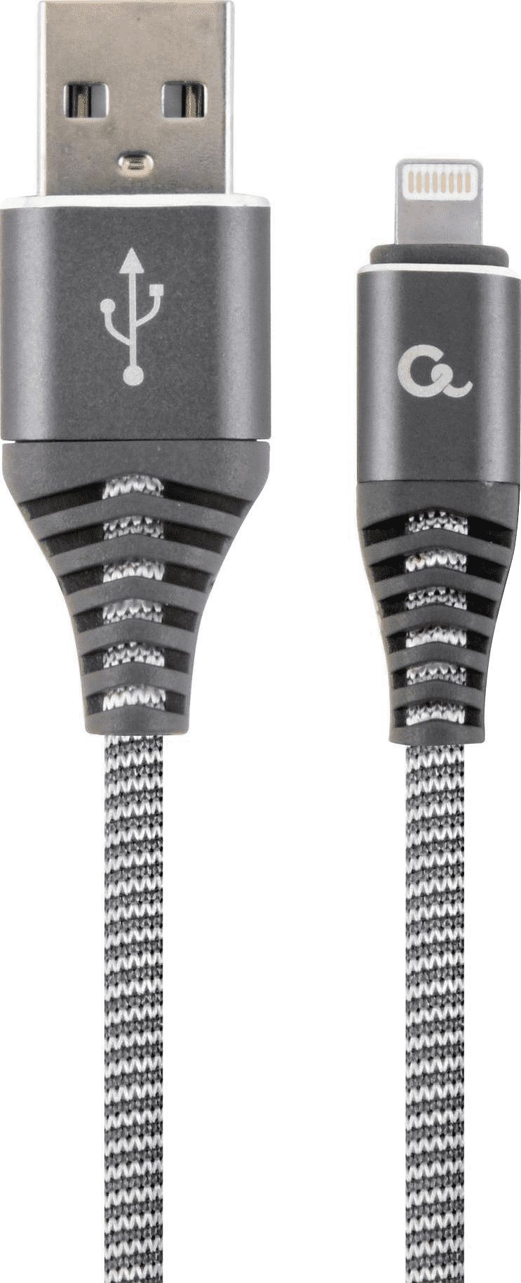 Kabllo USB Gembird, USB-A/Lighting, 2 m, e hirtë