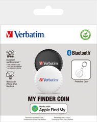 Gjetës Bluetooth Verbatim My Finder, Apple Find My, set 2 copë, i bardhë