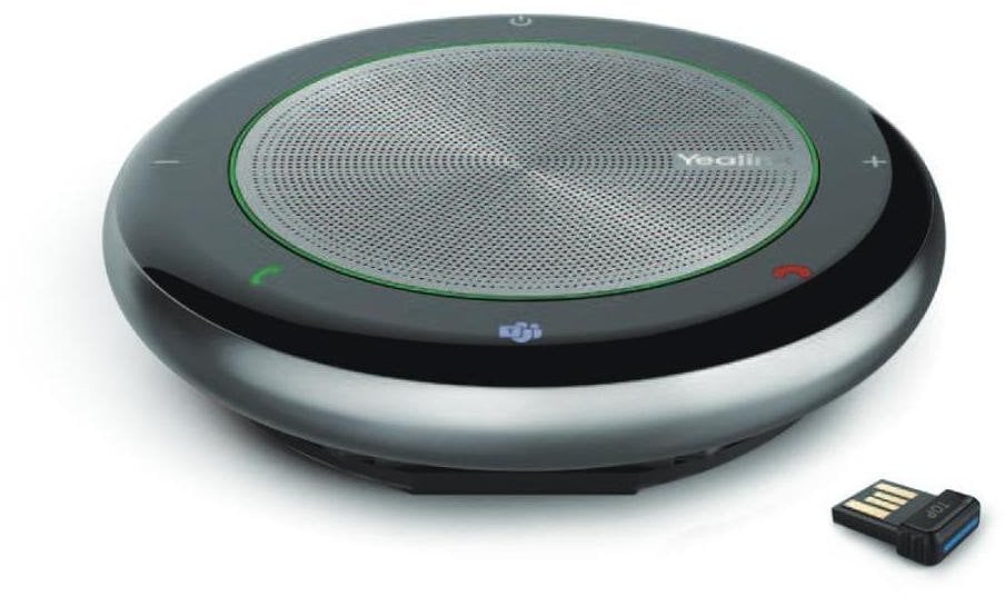 Altavoz konferencash Yealink CP700 Teams, USB A C, Bluetooth, i zi argjendtë