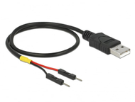 Kабел USB DeLOCK 85402, USB A, 0.3m, црн