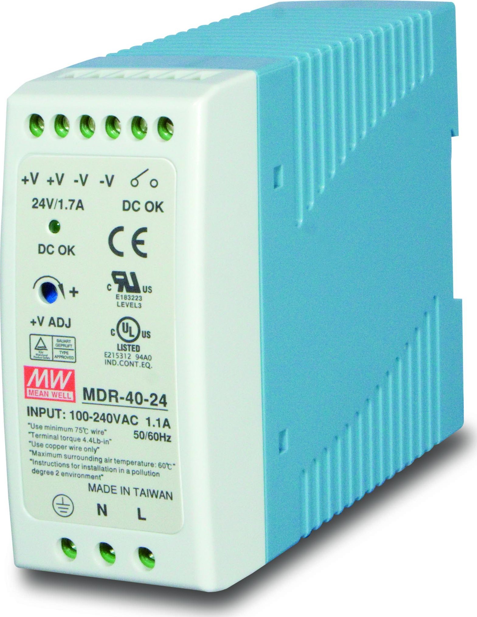 Furnizues energjie Planet PWR-40-24, 40W, 24V DC, i bardhë