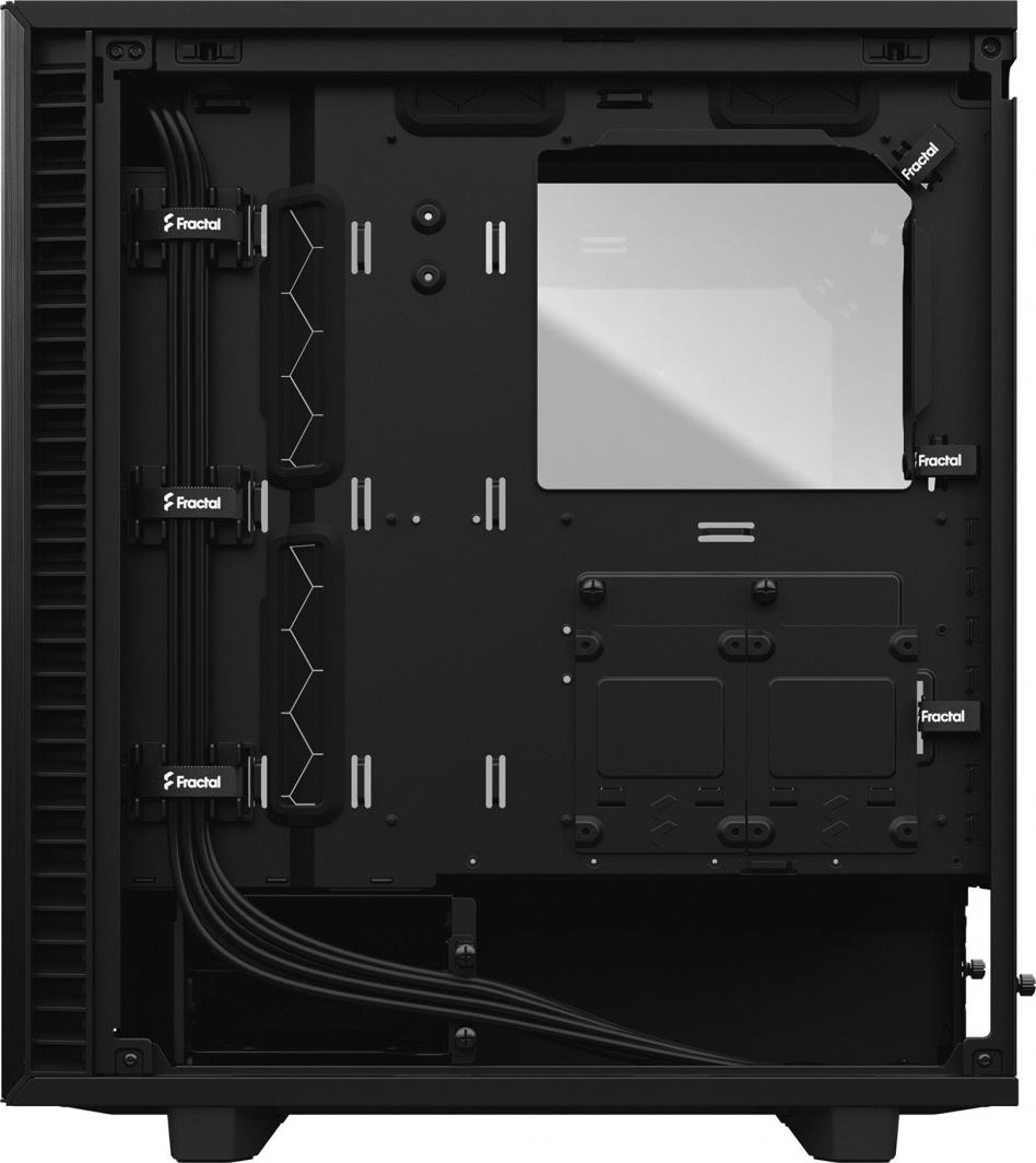 Kasë Fractal Design Define 7 Compact TG Dark Tint, e zezë, Midi Tower