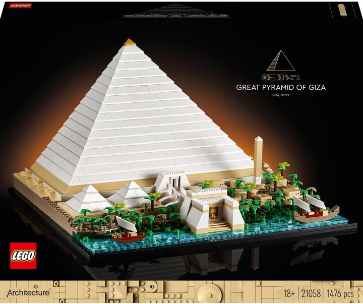Set LEGO® Architecture 21058 The Great Pyramid of Giza