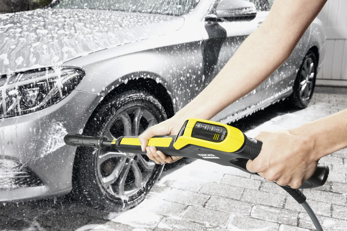 Lavapresion Kärcher K 5 Premium Power Control, 2100W, 145 bar, e verdhë