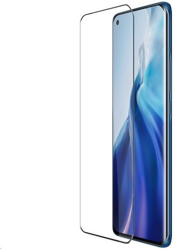 Xham mbrojtës Nillkin CP+ MAX për Xiaomi Mi 11, 3D, me kornizë të zezë