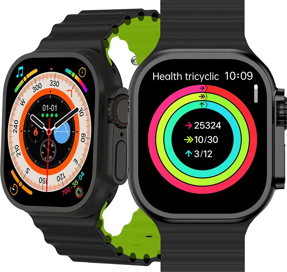 Orë inteligjente Media-Tech Smartwatch FUSION MT872, 1.3", monitorim shëndeti, e zezë