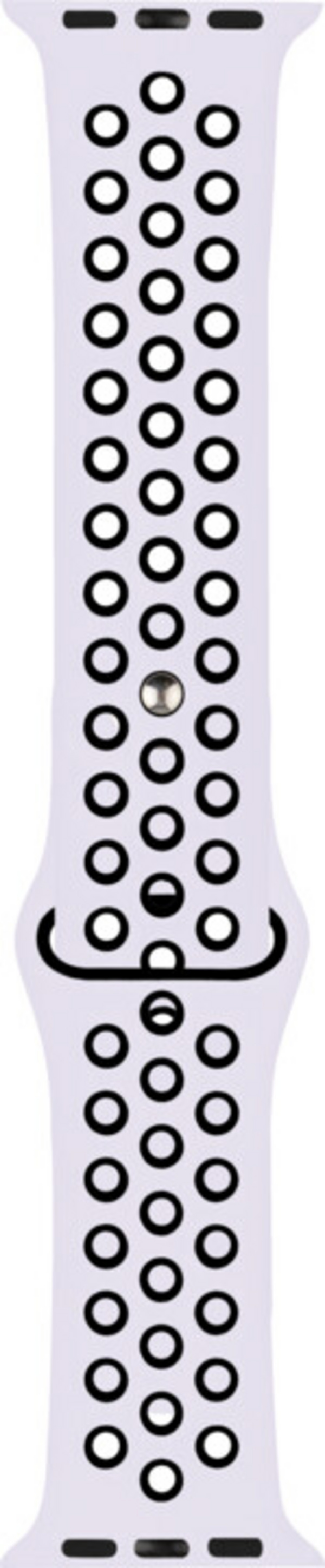 [OUTLET] Rrip sportiv RhinoTech për Apple Watch 42 / 44mm / 45mm, rozë e çelët / zezë