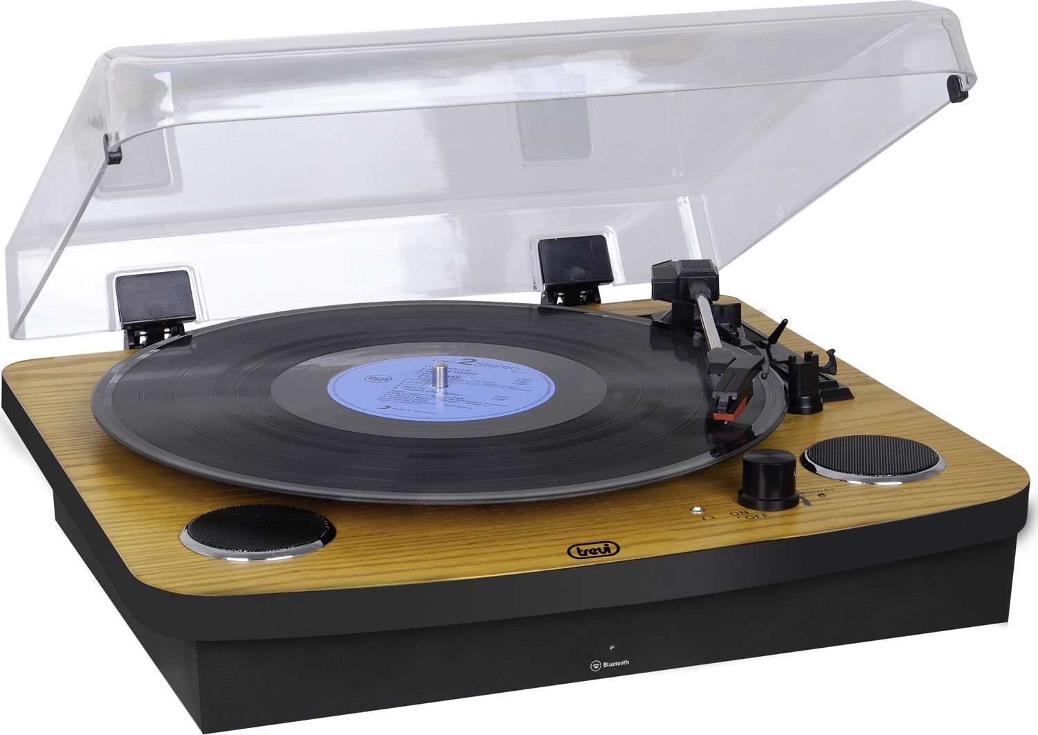 Gramafon Trevi TT 1022 BT Retro, Bluetooth, 33 45 78 rpm, kafe