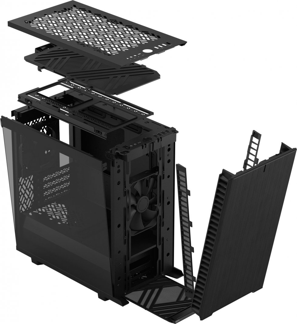 Kasë Fractal Design Define 7 Mini TG Light Tint, Mini Tower
