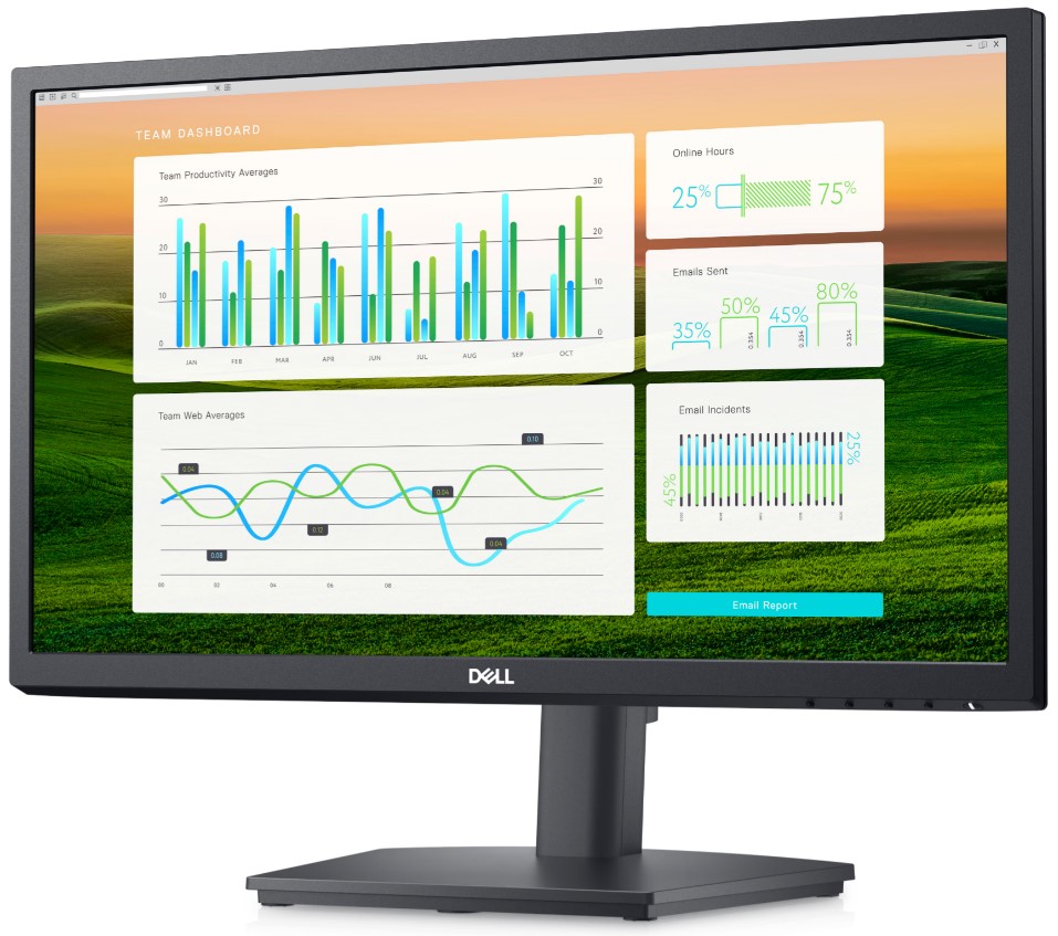 Monitor Dell E-Series E2222HS, 45", FHD, VA, i zi