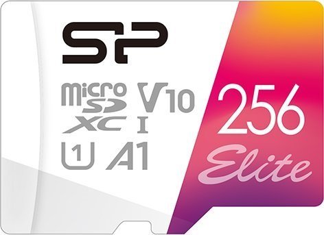 Kartë memorie Silicon Power Elite MicroSDXC, 256GB, Class 10 UHS I U1 A1 V10