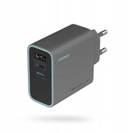 Karikues muri Cuktech CUKAD653EUGR, 65W GaN, 2x USB C 1x USB A, i bardhë