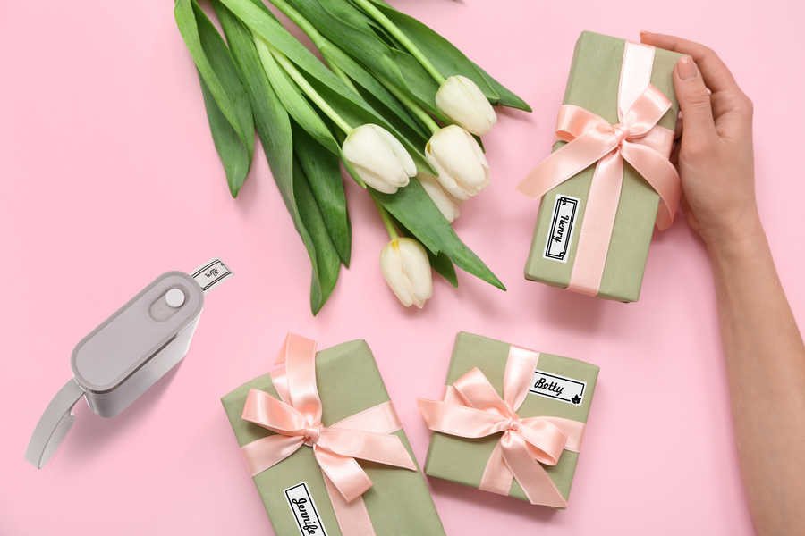 Printer etiketash Peach PE110-W, Bluetooth, termik bardh e zi, i bardhë