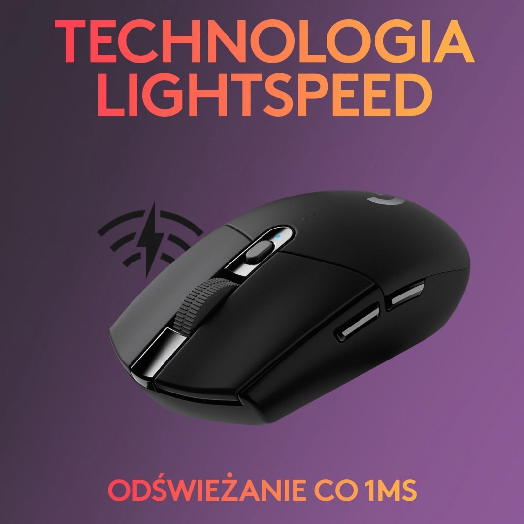 Maus Logitech G305 LIGHTSPEED, Gaming, RF Wireless, i zi 4