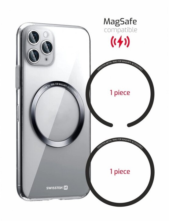 Комплет SWISSTEN метални перничиња за MagSafe