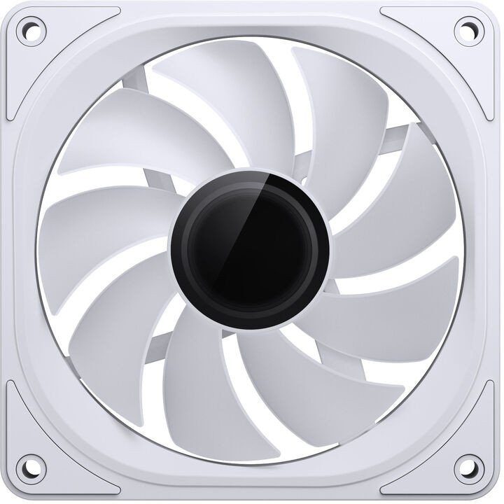 Вентилатор за PC Jonsbo FR-606W, 120mm, PWM RGB, бел