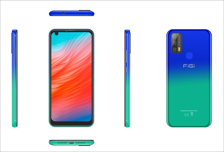 Celular Aligator FiGi Note3, 3GB/32GB, i kaltër