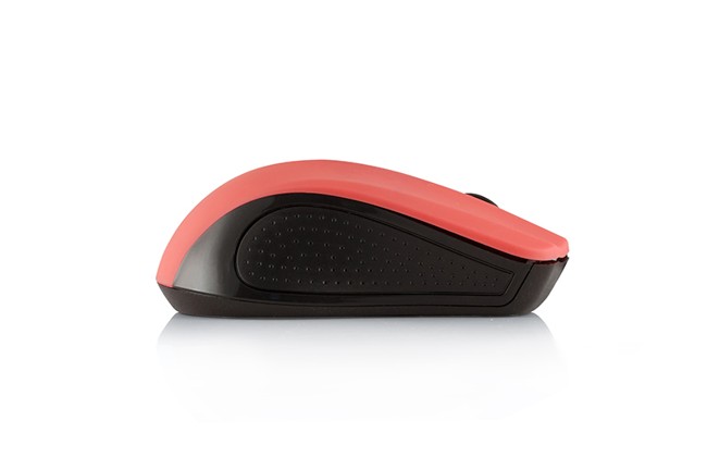 Maus pa tela Modecom WM9, optik 1200 DPI, ergonomik, i kuq