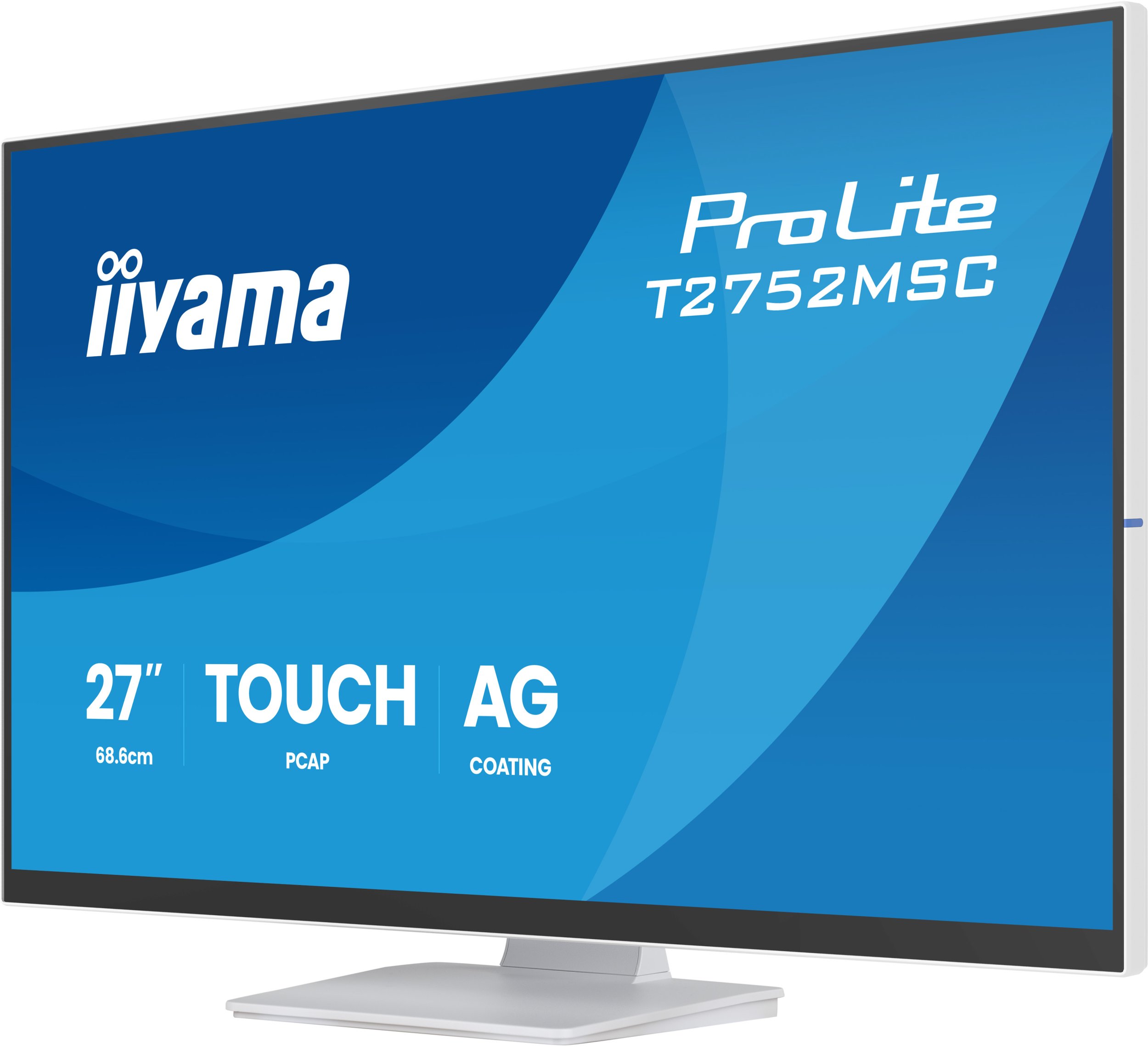 Monitor me prekje iiyama ProLite T2752MSC W1AG, 27", Full HD, i bardhë