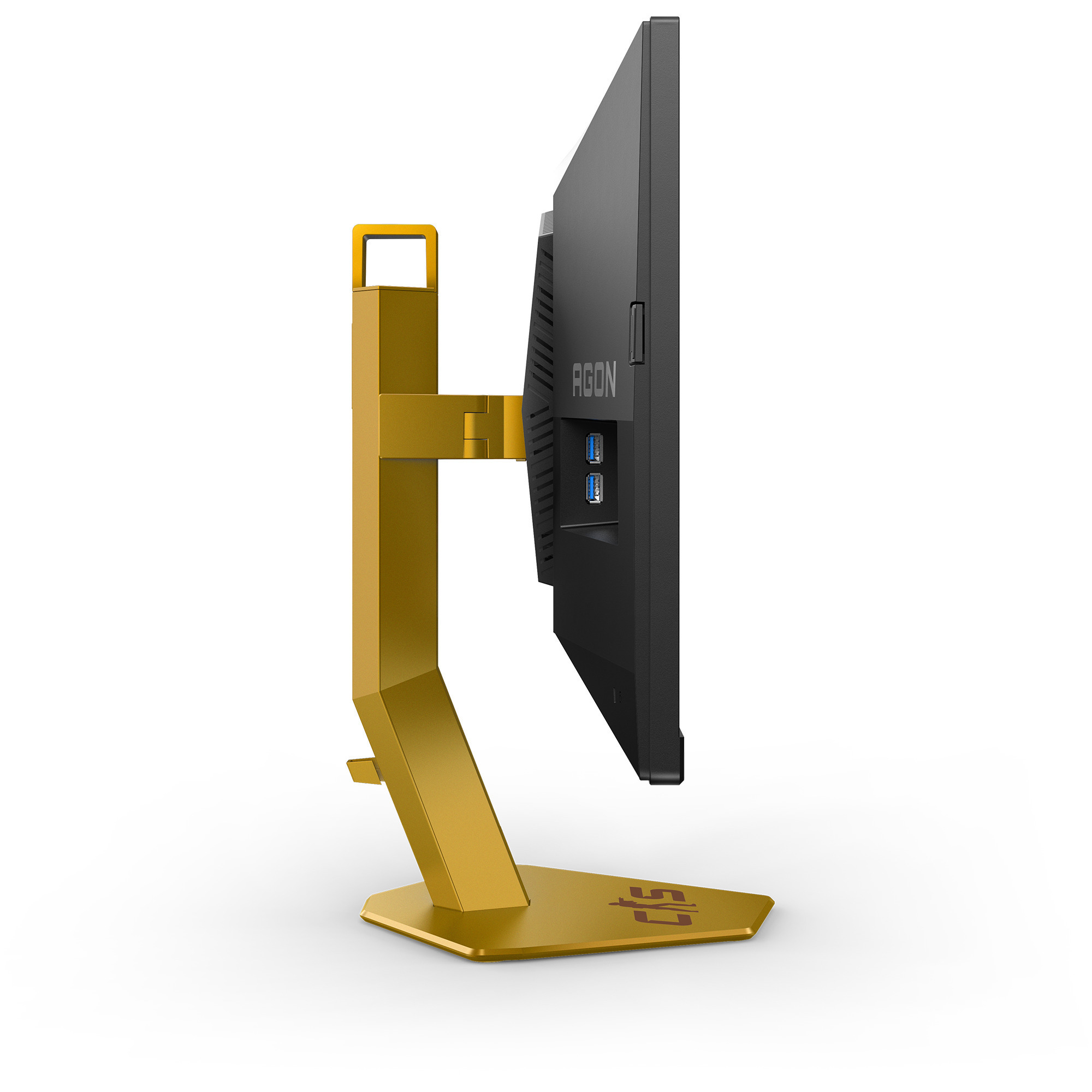 AOC AGON PRO CS24A Counter-Strike 2 Edition, 610Hz Gaming-Monitor (61.2 cm (24.1"), Black/Gold, FullHD, Fast-TN, HDMI, DP, USB-Hub)