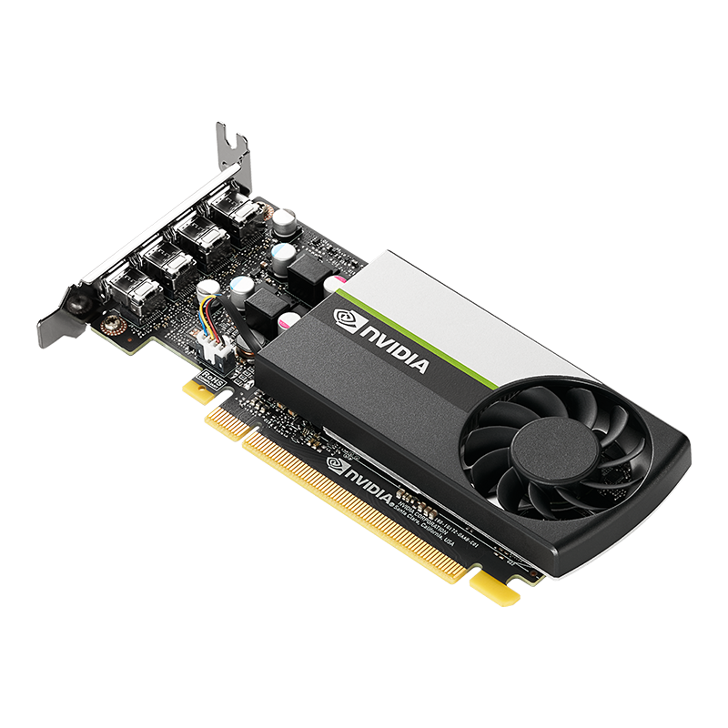 Kartelë grafike PNY Quadro T1000, 4GB GDDR6, profesionale, e zezë