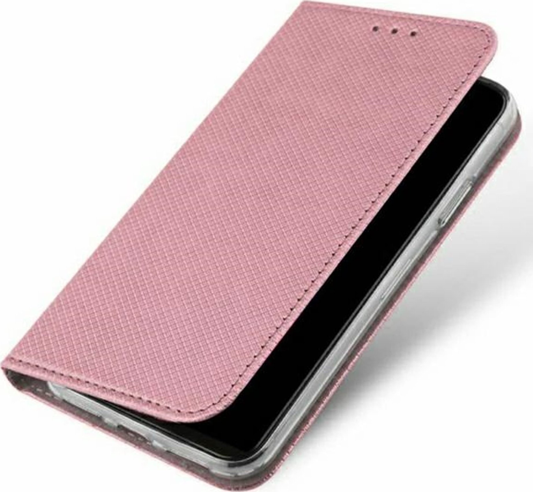 Mbulesë libri Samsung Galaxy A54 5G, Smart Magnet, pink gold