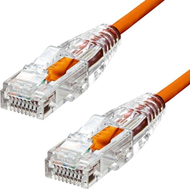 Kabllo rrjeti ProXtend Slim CAT6, U UTP, 4m, portokalli