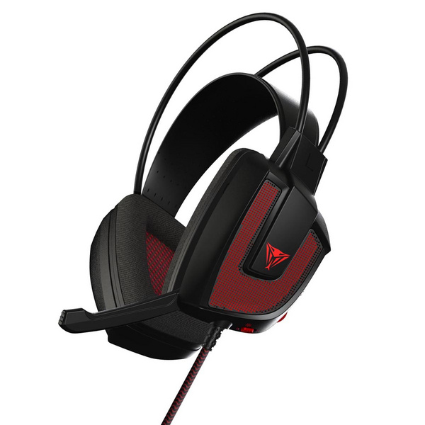 Kufje Patriot Memory Viper V360, të zeza/ kuqe