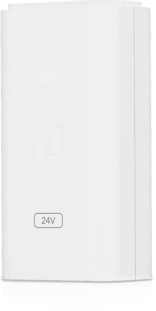 Adapter PoE Ubiquiti POE-24-12W-G-WH, Gigabit, 24V, i bardhë