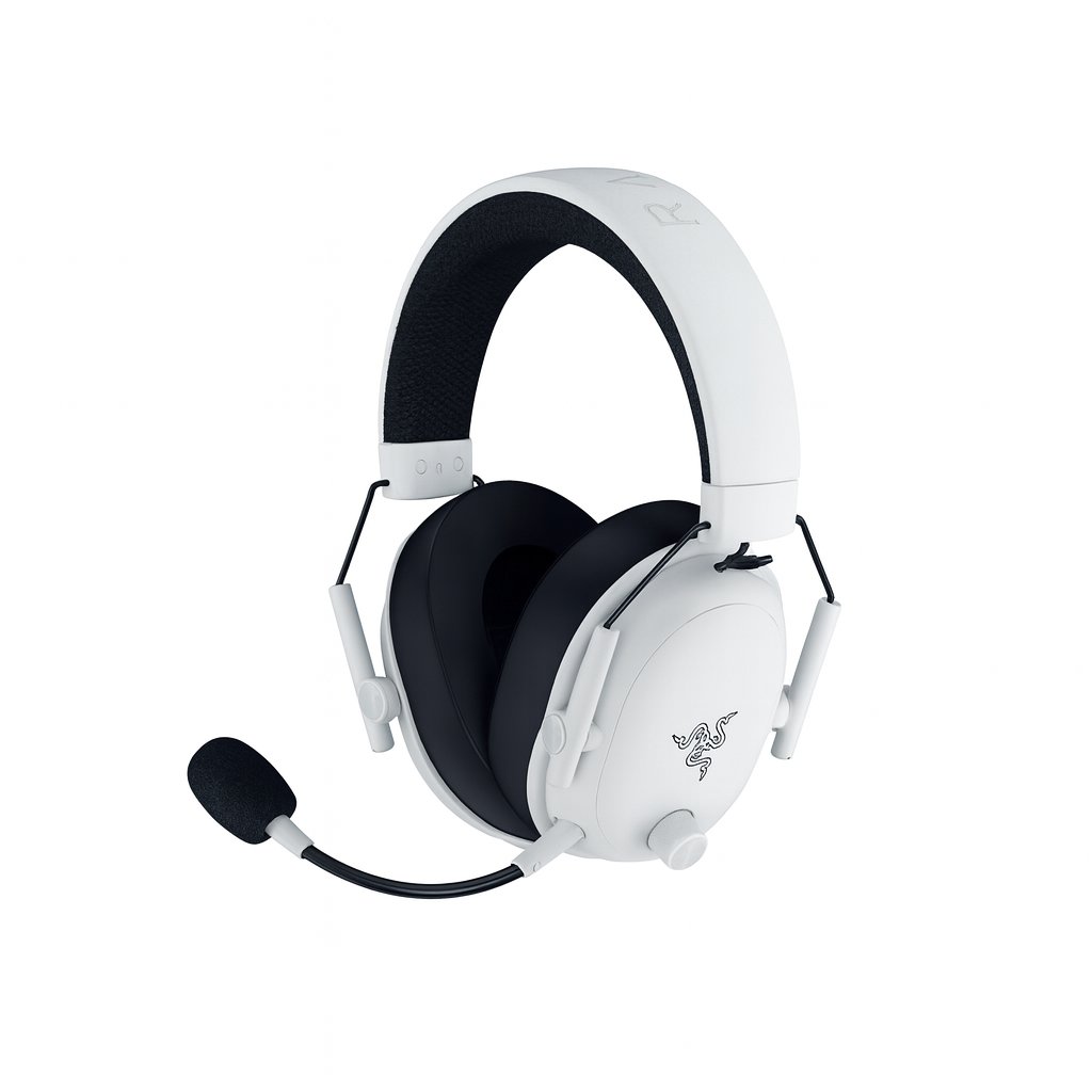 Headset gaming Razer BlackShark V3, me kabllo dhe wireless, USB Type A Bluetooth, i bardhë