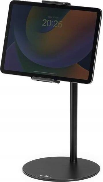 Stativ tabletë dhe telefoni Durable TWIST, set dyshemeje dhe tavoline, lartësi e rregullueshme, gri