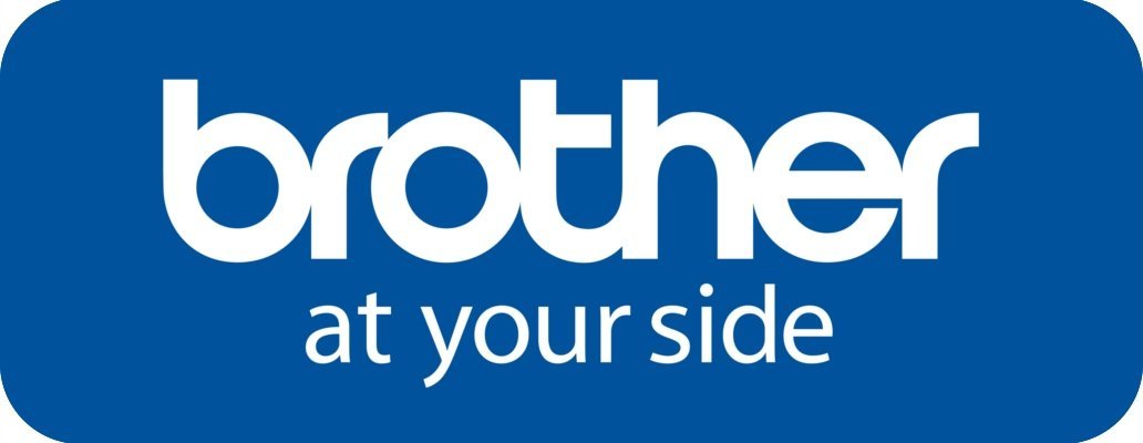 Tub termokontraktues Brother HSE-251E, 21mm, i zi mbi të bardhë
