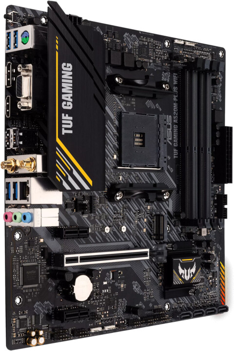 Pllakë amë ASUS TUF GAMING A520M-PLUS WIFI - AMD A520