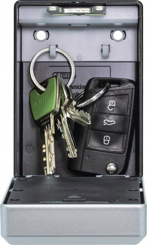 Kasafortë çelësash Abus KeyGarage 787 Smart BT, montim në mur, kontroll me aplikacion, gri