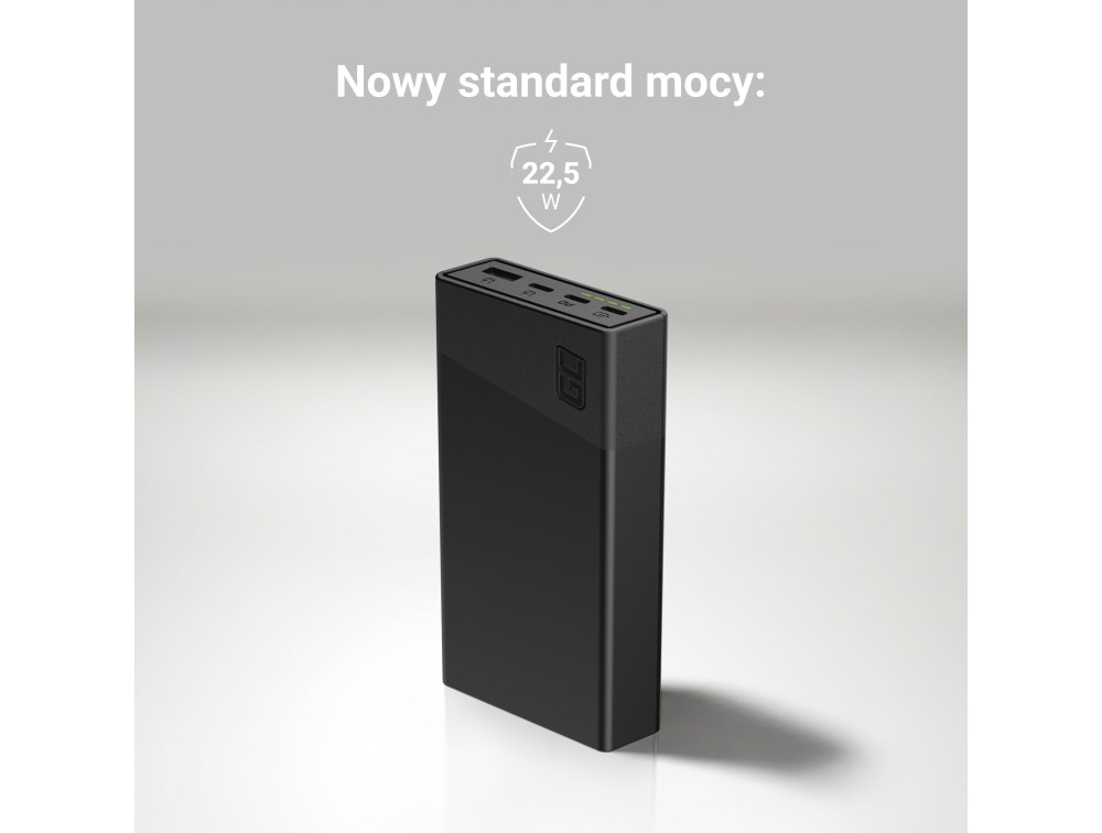Powerbank Green Cell PowerPlay20s, 20000mAh, 22.5W, i zi