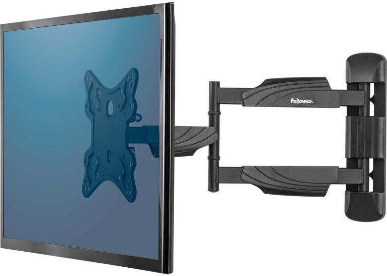 Mbajtëse muri TV Fellowes Full Motion, deri 55", 35 kg, e zezë