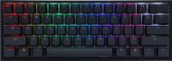 Tastierë gaming Ducky ONE 2 Pro Mini, mekanike Gateron Yellow, RGB LED, US layout, e zezë