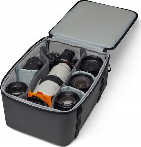 Kuti mbrojtëse për kamera Lowepro GearUp PRO Camera Box XXL II, për DSLR dhe CSC, gri